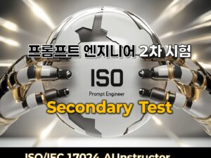 ISO/IEC 17024 프롬프트 엔지니어 2차 실기시험 - ISO AI 자격 인증 온라인 테스트